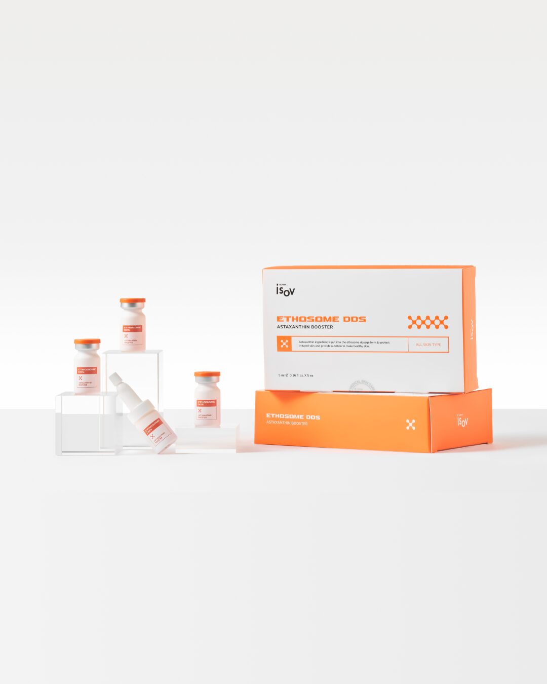 Ethosome DDS Astaxanthin Booster ISOV SOREX — ампульна сироватка з астаксантином